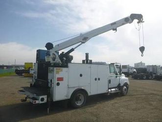 2013 international terrastar 7500lb imt crane mechanic utility truck