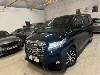 alphard v6 executive lounge 3.5 5dr mpv petrol rear tv! 7 seats!