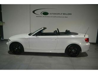 bmw série 1 120 d autom. / sportzetels / navi / leder