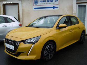 ?peugeot 208 bluehdi 100 allure s&s jaune toit noir ☑️ gtie 6m europe ?