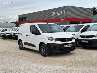 peugeot partner bluehdi 100 ch asphalt gps carplay camera