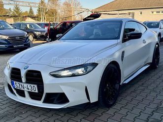 bmw m4 competition (automata) magyarországon vásárolt!sérülésmentes!kerámia fék.gyöngyház-fehér matt fényezés!