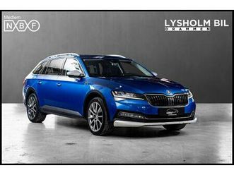 scout 2.0tdi 190hk/4x4/krok/webasto/adcruise/led matrix