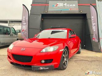 mazda rx-8 rx8 1.3 231 pack performance bvm6 - moteur neuf - toit ouvrant - son bose - ligne hks