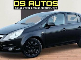 opel corsa (d) iv - 1.4i 88ch (5 cv) 16v - bvm5 - 5 portes - noir - twinport cosmo - 2010