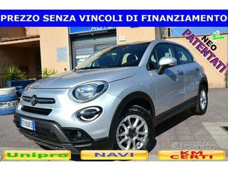 fiat 500x 1.6 mjt 120cv autom. **km6500 reali**pre