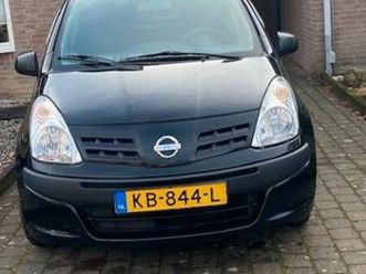 nissan pixo 1.0 50kw 5d 2013 zwart — nissan — marktplaats