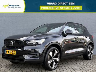 volvo xc40 - p8 408pk awd pure electric r-design | navigatie | cruise control | climate control | red k