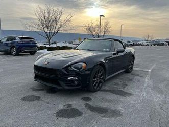 used 2017 fiat 124 spider elaborazione abarth