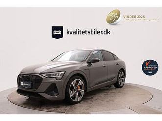 audi e-tron 55 black edition s-line sportback quattro 5d