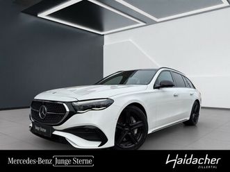 mercedes-benz e 300 de 4matic t-modell mit eq hybrid technologie