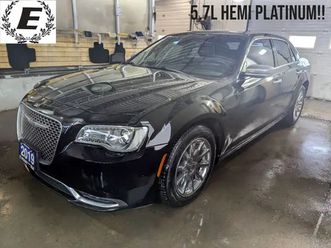 2019 chrysler 300 c platinum edition with leather!!