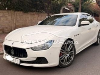 maserati ghibli 2017 diesel 485529 occasion à casablanca maroc