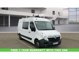 2020 vauxhall movano 2.3cdti l2h2 f3500 (130ps)(eu6) biturbo panel van