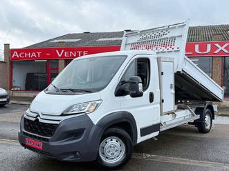 citroen jumper l3h2 plateau basculant electrique 3places tvac