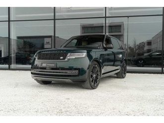 land rover range rover p530 v8 british racing green 23'alu acc softclose