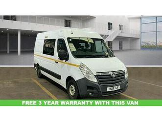 2019 vauxhall movano 2.3cdti l2h2 f3500 (130ps)(eu6) biturbo panel van