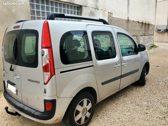 renault kangoo 2 express 2013 – essence 1.2 tce – 6 vitesses – attelage + barres de toit – ct récent