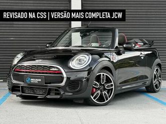 mini cooper 2.0 16v twinpower gasolina john works cabrio steptronic 2020