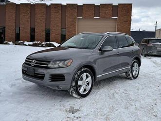 used 2013 volkswagen touareg vr6 lux