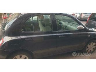 nissan micra 12 5porte neopatentati