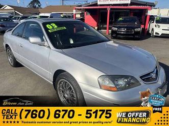 2003 acura cl 32 type s 2dr 2 dr 2-dr coupe wnavigation priced to sell