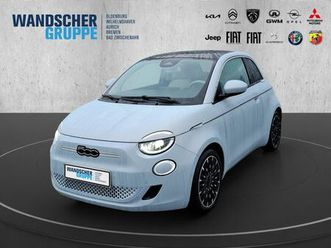 fiat 500 e la prima 360+kam.+keyless+led+navi+pano
