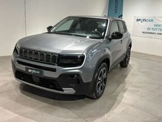 jeep avenger avenger 1.2 turbo 110 cv mhev summit