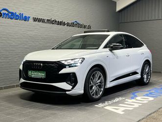 brugt audi q4 e-tron 40 s-line sportback til salg