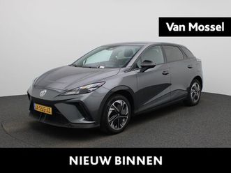 mg mg4 - comfort 64 kwh | led verlichting | carplay | parkeersensoren achter | climate control |