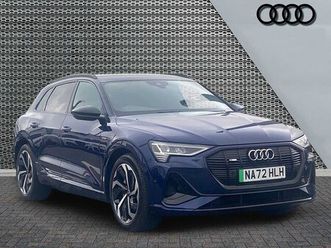 audi e-tron black edition 55 quattro