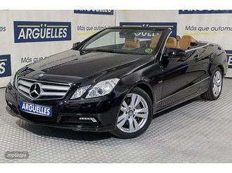 e 350 cdi cabrio avantgarde 230cv