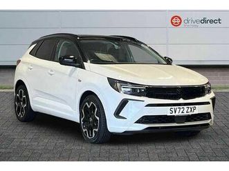 vauxhall grandland 1.2 turbo ultimate suv 5dr petrol manual euro 6 (start/stop) (130 ps)