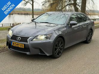 lexus gs f - 250 f-sport v6 210pk levinson (voll. onderhouden)