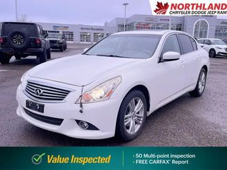 2011 infiniti g25 sedan sport