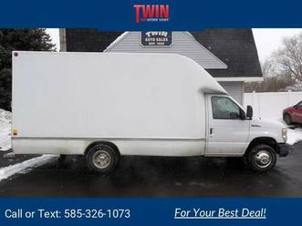 2018 ford e350 cutaway aerocell cube van w/pull-out ramp van oxford