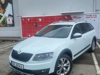 skoda octavia scout an 2016 euro 6 dsg proprietar moreni