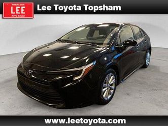 used 2024 toyota corolla hybrid le