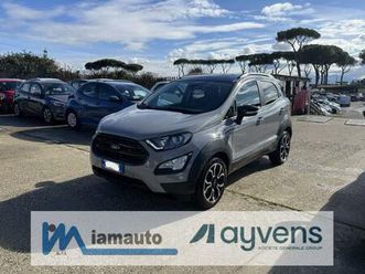 ford ecosport ecoboost active 1.0 125cv - aziendale certificata