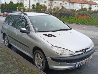 peugeot 206 sw 1.1 gasolina março/05