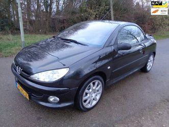 peugeot 206 cc - 2.0-16v inruilkoopje nwe apk: 02-02-2027