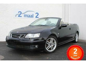 saab 9-3 cabriolet 1.9 tdi airco/cruise 2 jaar garantie!