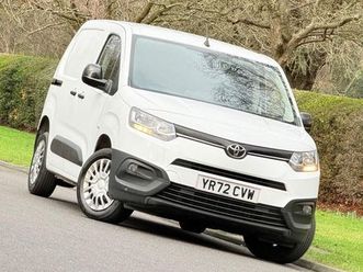 toyota proace city 1.5 bluehdi icon short panel van 5dr diesel manual swb euro 6 (start/stop) (100 bhp)