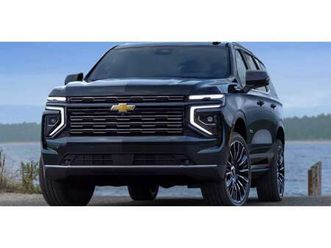 chevrolet tahoe 6.2 v8 my 2026 high country 4wd