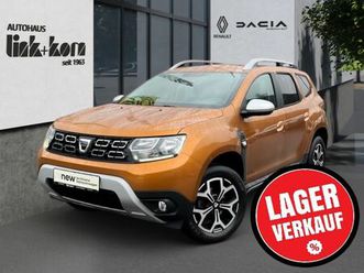 dacia duster prestige blue dci 115 4wd sitzheizung nav