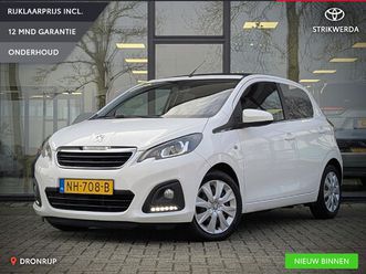 peugeot 108 1.0 e-vti active top! | cabrio | airco | elek. ramen | led | bluetooth