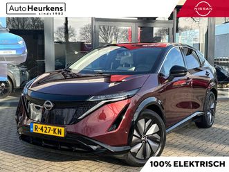 nissan ariya evolve 87 kwh | rondomzicht camera | head-up display | bose audio | stoelverwarming | 19 inch | trekhaak |