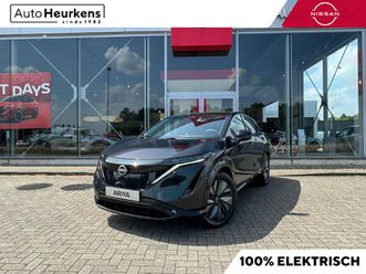 nissan ariya evolve 87 kwh | 22kw lader | schuifdak | in prijs verlaagd | € 3.000,- voorraadkorting |