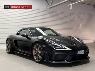 spyder rs 500hk | weissach-paket | se utrustning!