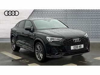 audi q3 sportback black edition 35 tfsi s tronic